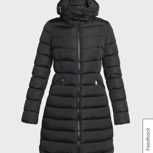 MONCLER
Flammette hooded quilted shell coat
